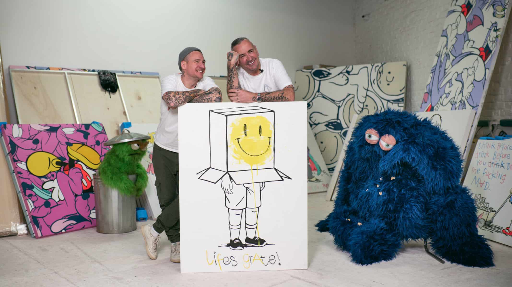 DJ Fat Tony & Opake collaborate on new exhibition - FAD Magazine