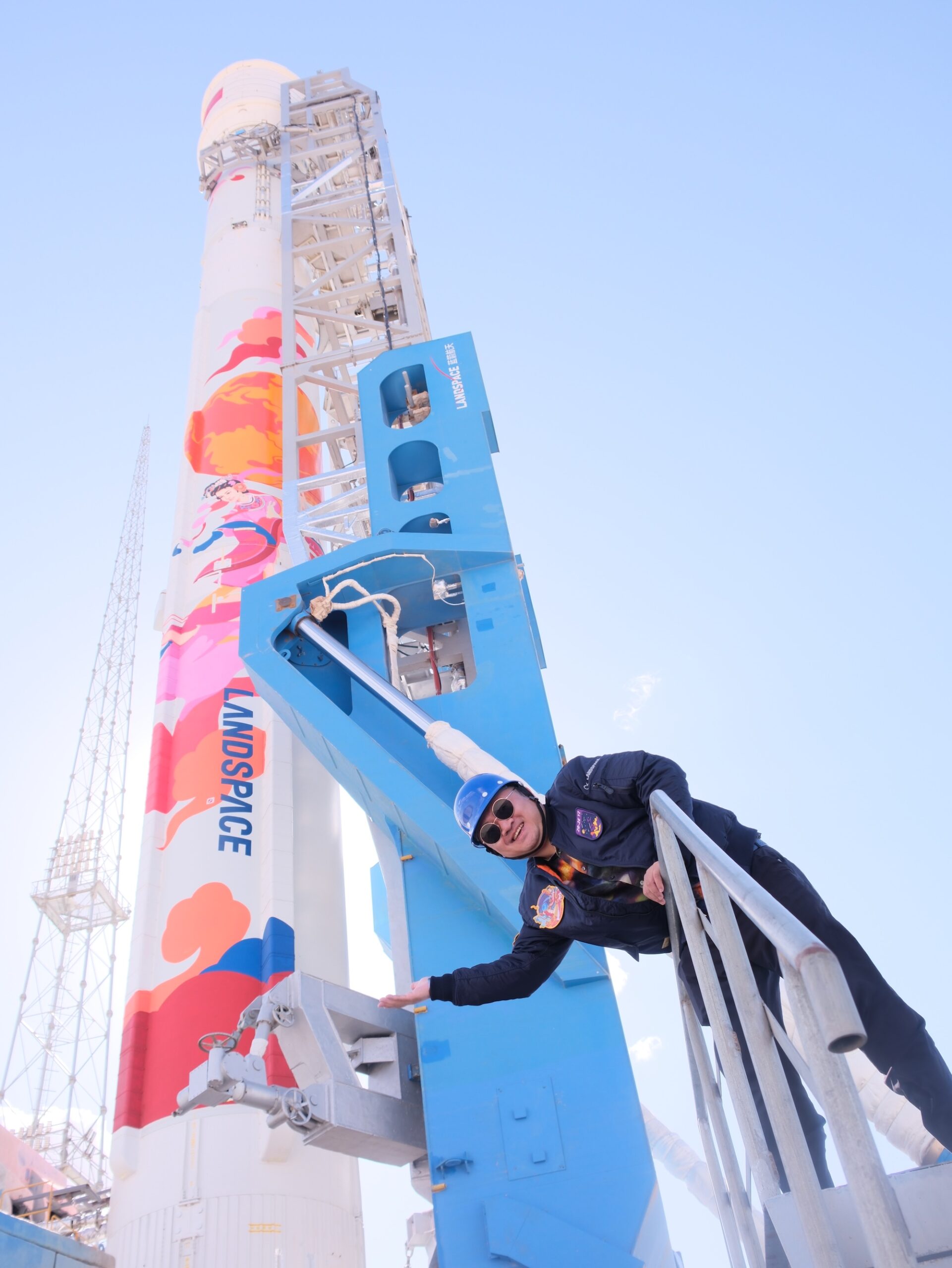 Jacky Tsai sends art into orbit with world's first fully painted