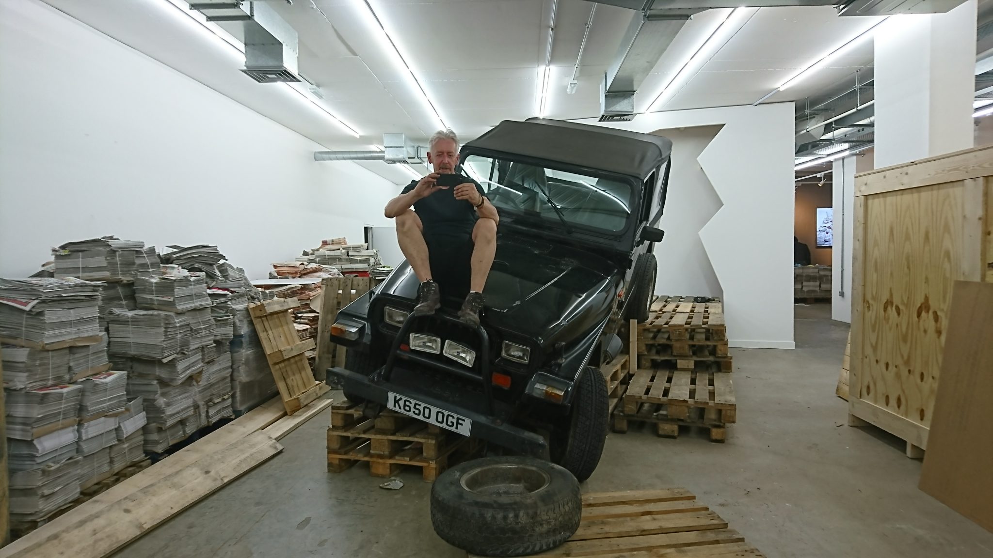 DAVID MACH INCOMING Solo exhibition