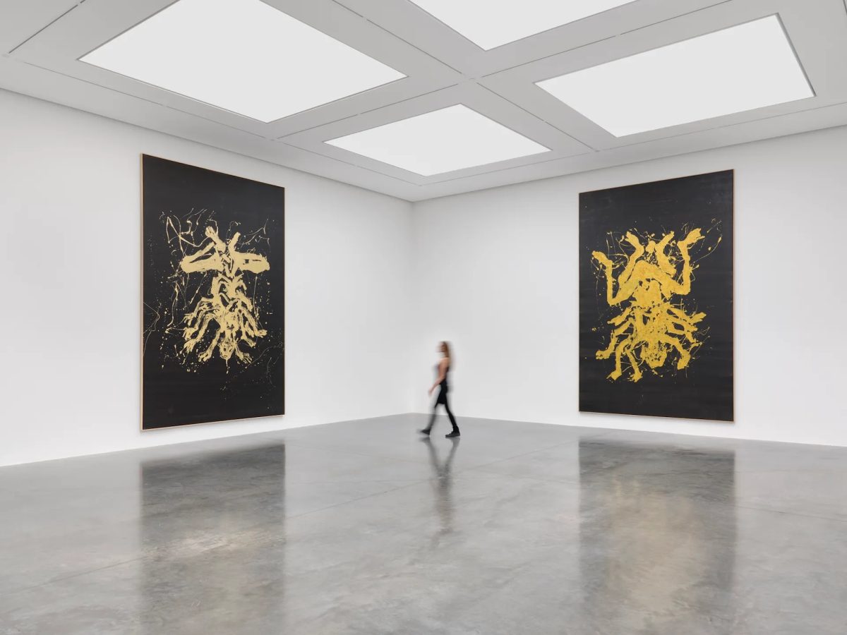 Georg Baselitz paintings at White Cube Bermondsey