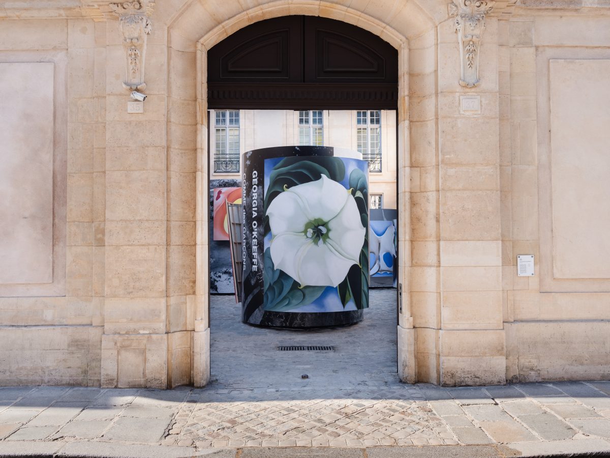 Georgia O'Keeffe by Comme des Garçons Installation - FAD Magazine