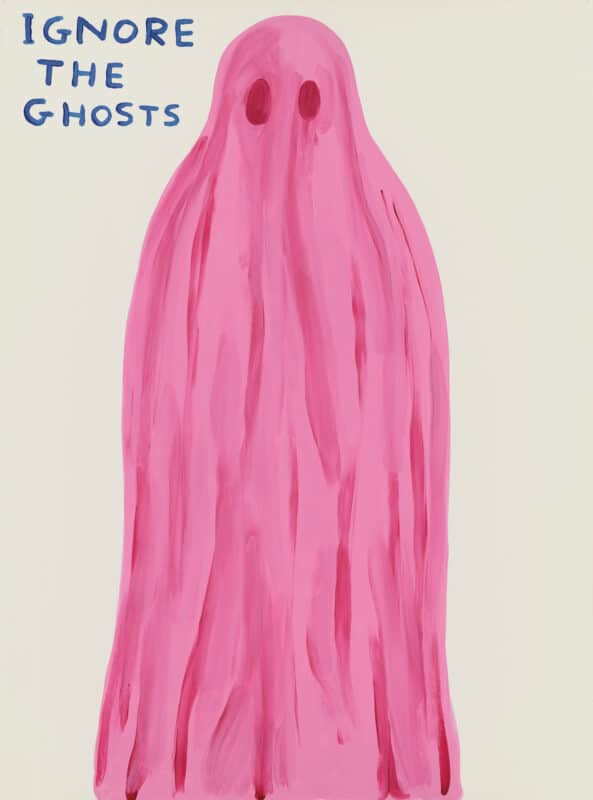 David Shrigley edition 'Ignore The Ghosts’