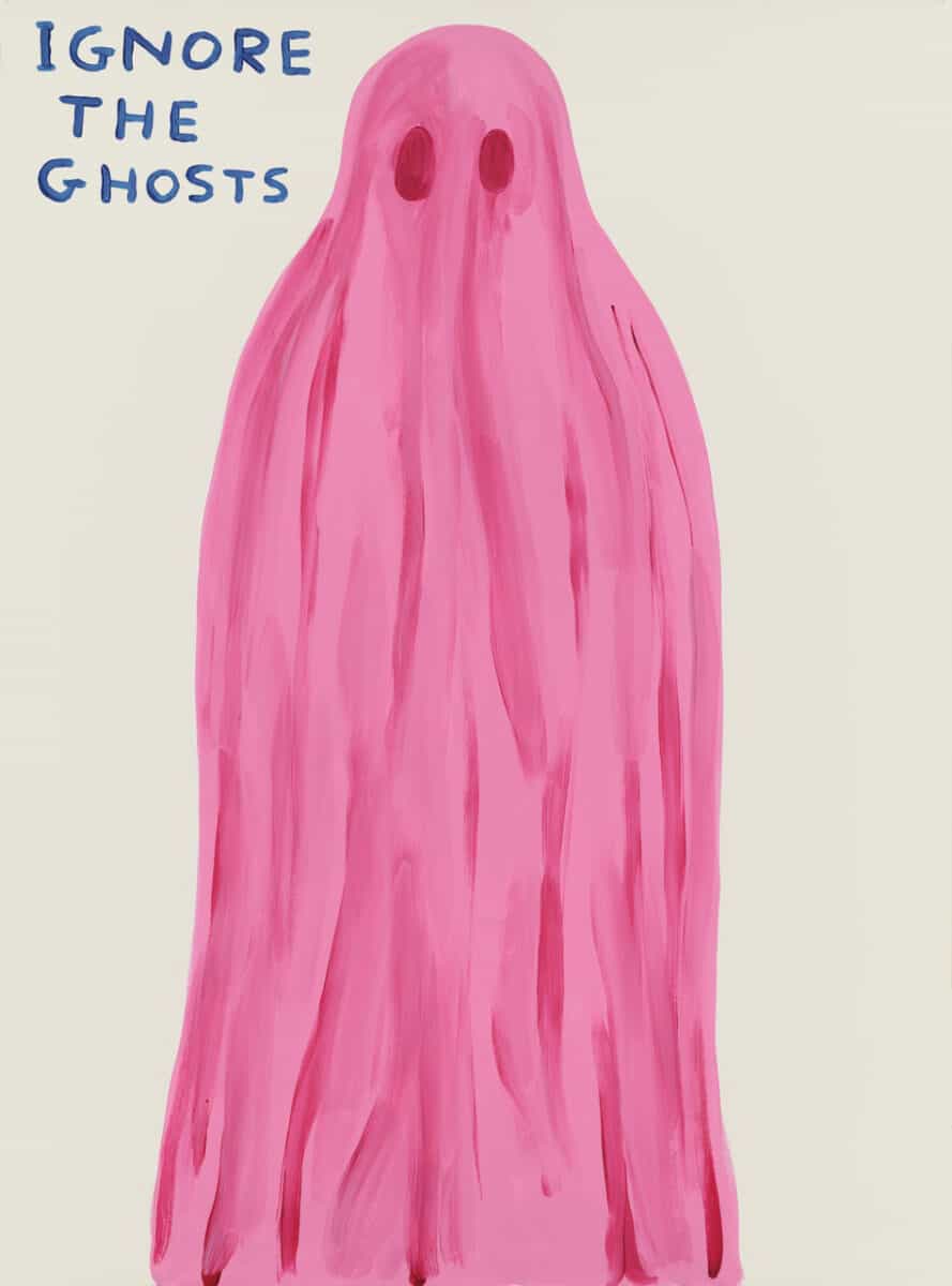 David Shrigley edition 'Ignore The Ghosts’ 