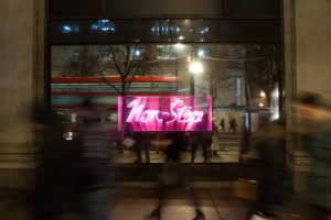 Douglas Gordon - Non Stop - Selfridges launches State Of The Arts, a new art campaign running until 30 March (13)
