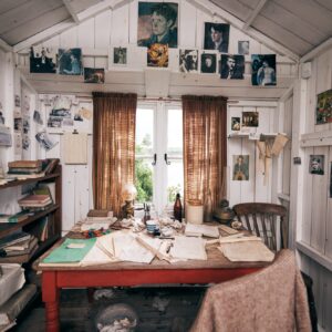 Dylan Thomas Boat House in Laugharne (c) Carmarthenshire County Council