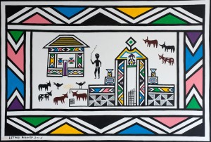 Esther Mahlangu _Gateway_ 2005_Small