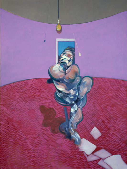 Francis Bacon, Portrait of George Dyer Talking (1966). Christie’s