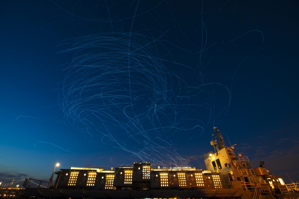 Duke Riley Artist Ship Artist Duke Riley to create an epic performance with 1500 pigeons above ...