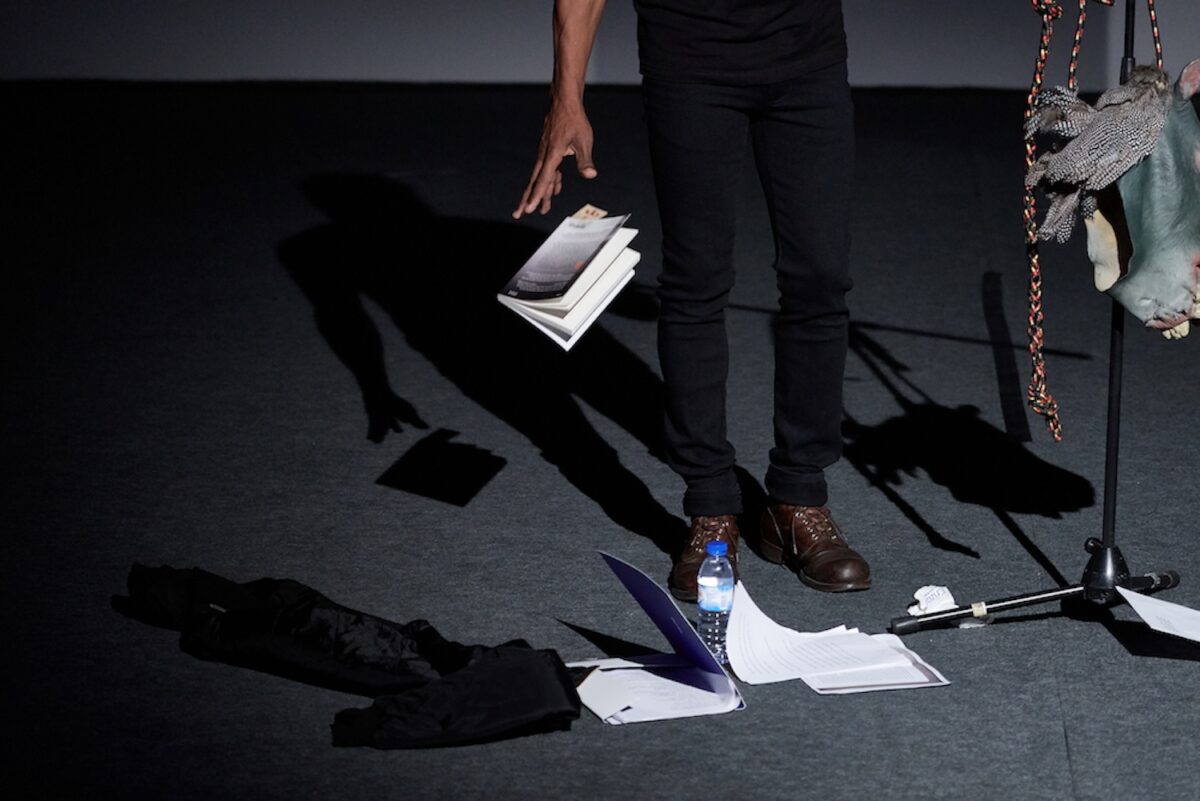 Ralph Lemon. Rant #2. 2019. Performance view, Forum do Futuro, Porto, Portugal, 2019. Courtesy the artist. Photo: Jose Caldeira