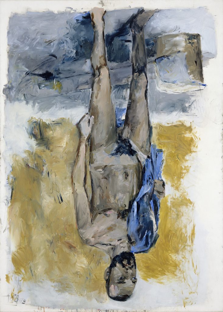 Georg BaselitzFingermalerei -Akt (Finger Painting –Nude), 1973Oil on canvas251 x 180 cmGeorg Baselitz Treuhandstiftung© Georg BaselitzPhoto: Jochen Littkemann, Berlin