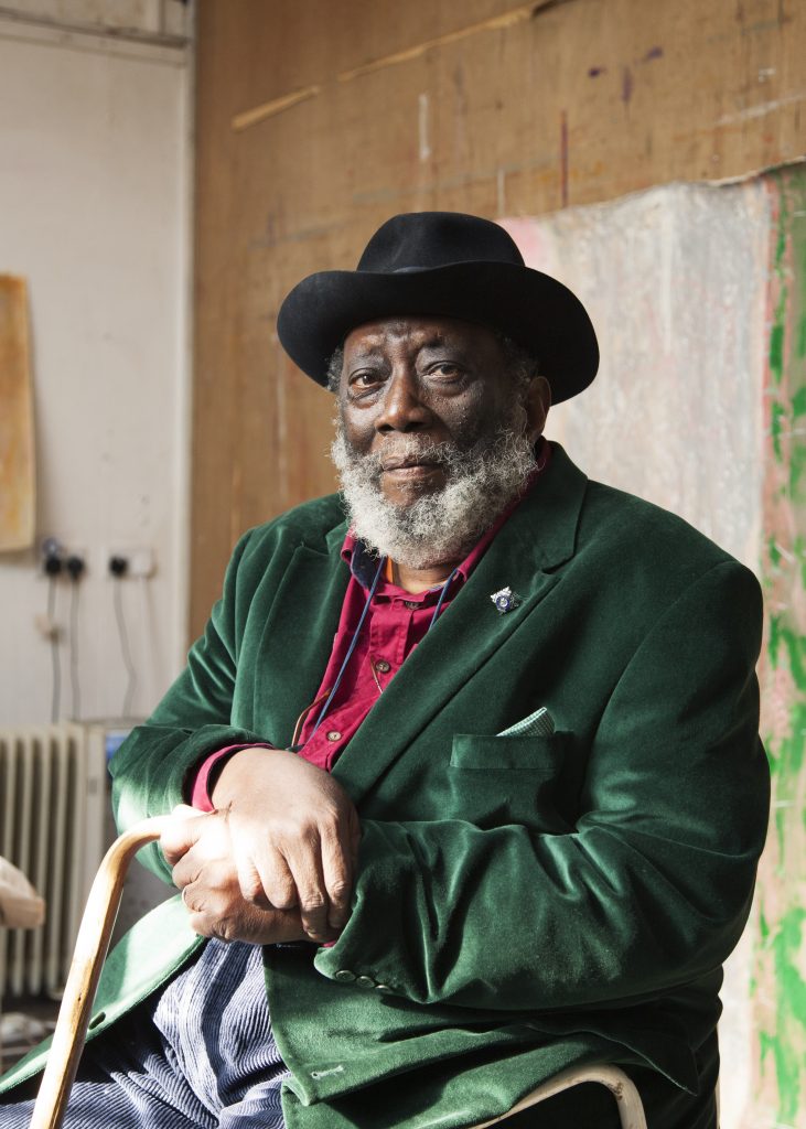 Frank Bowling portrait (c) Alastair Levy