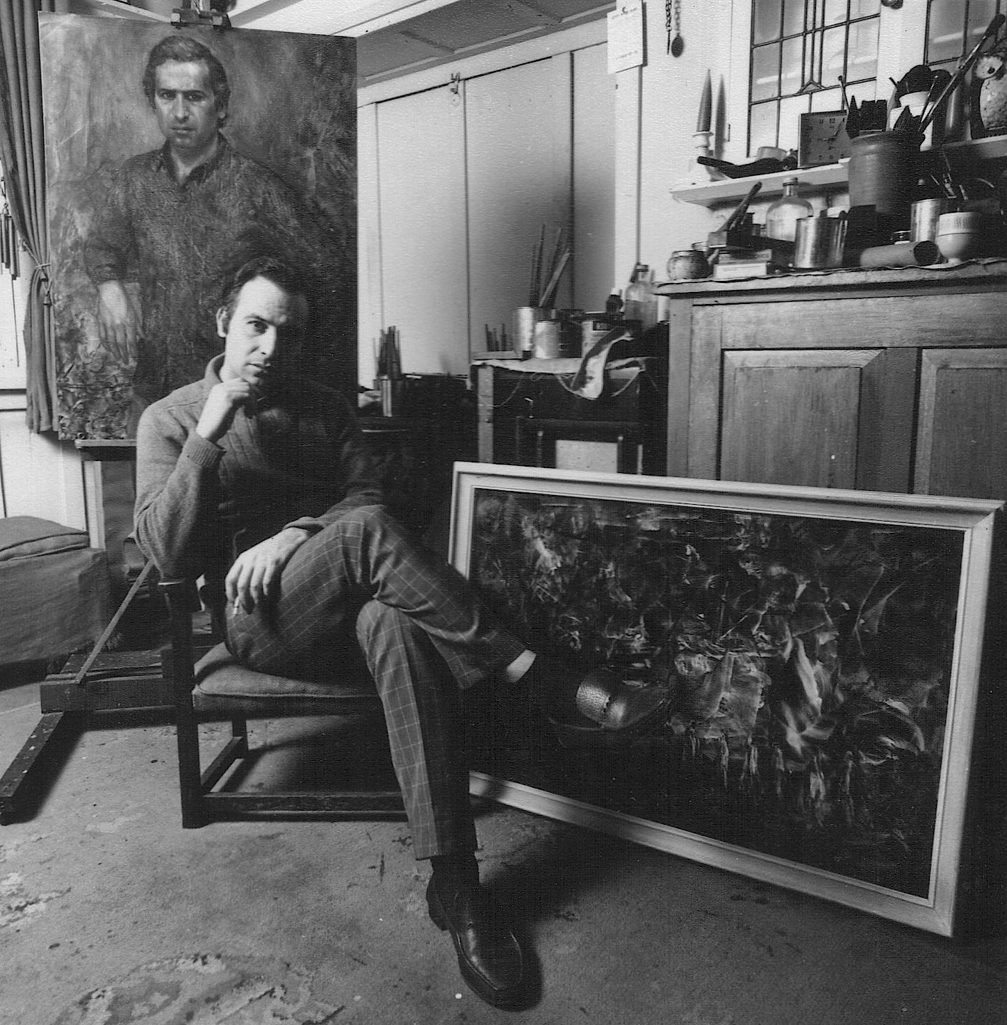 Juan Antonio Guirado in his studio Image Copyright The Guirado Estate FAD Magazine 