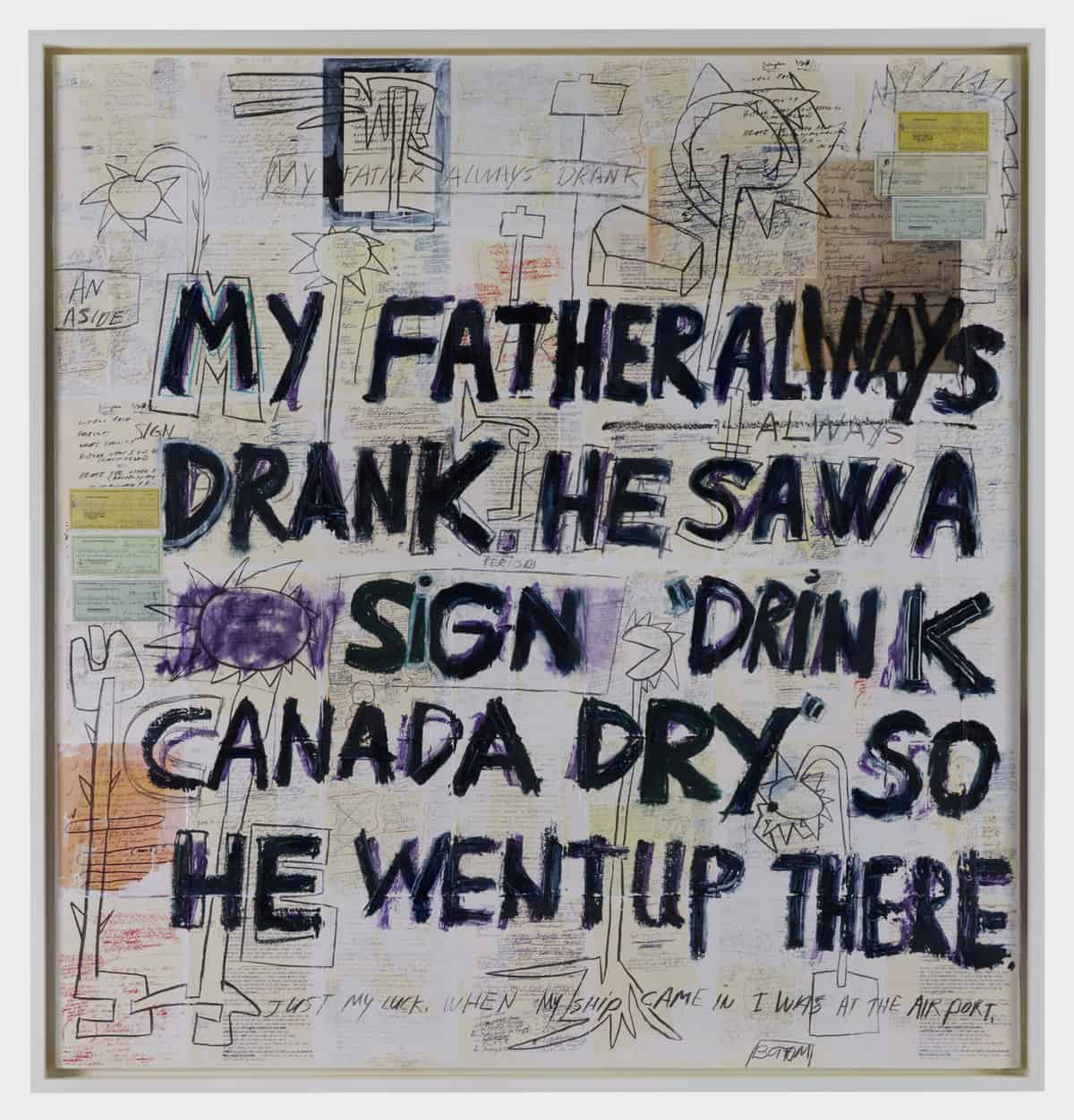 New Richard Prince solo exhibition Everyday - Rodney Dangerfield one liners  - FAD Magazine