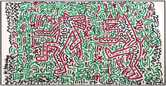 Keith Haring Untitled, 1981 © Keith Haring Foundation.