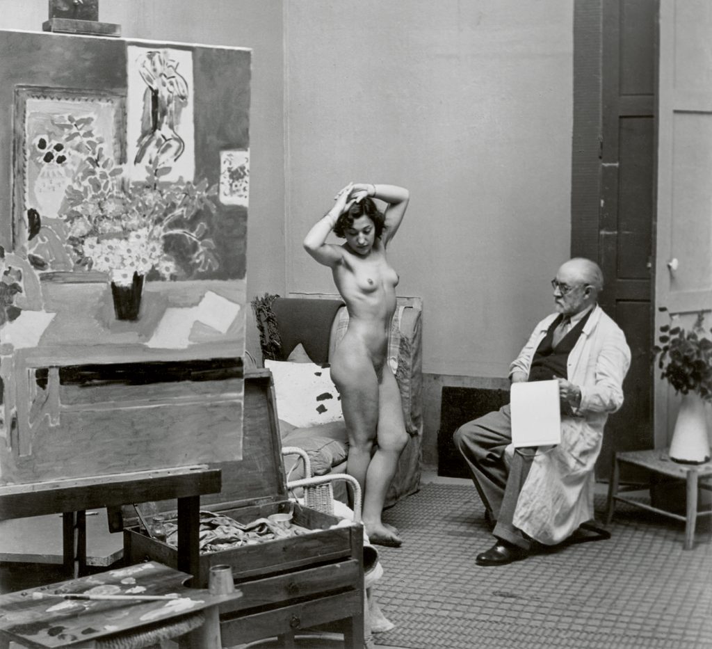 Henri Matisse with his Model 1939 C Estate Brassai Succession Paris