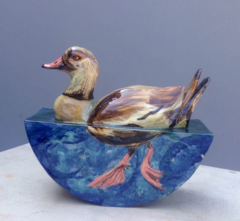 Henrietta-MacPhee-Egyptian-Goose-2018-20x28x9cm