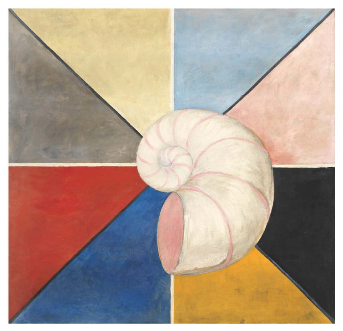 Hilma af Klint, Group IX / SUW, no. 17, Swan 1915. Courtesy of The Hilma af Klint Foundation