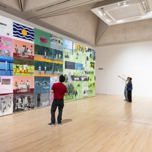 Hurvin Anderson at Tate Britain Installation View. Photo Tate Photography (Larina Annora Fernandes) (7)