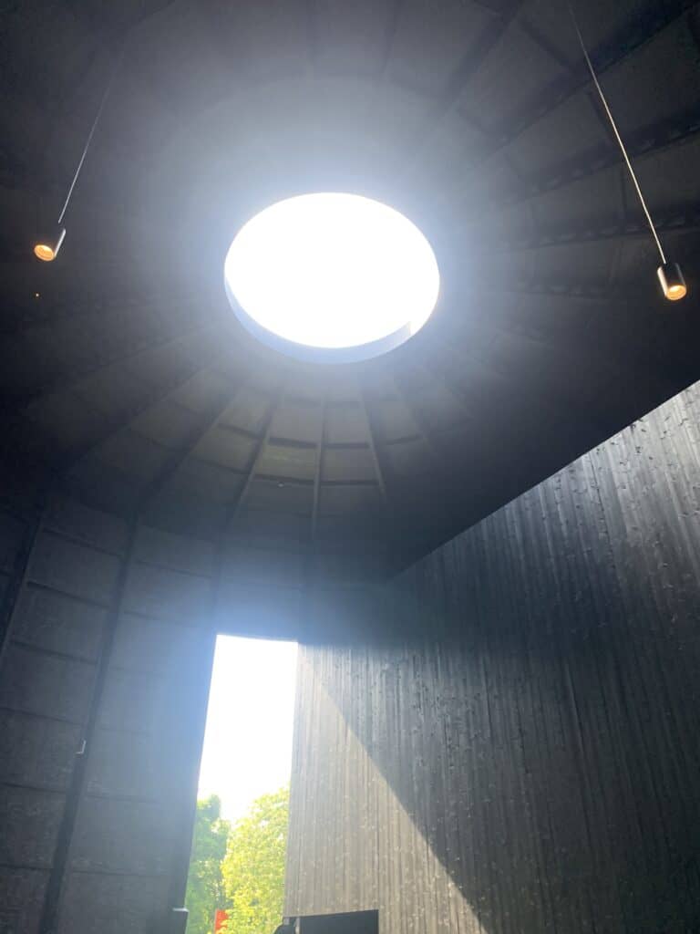 BLACK CHAPEL FROM THEASTER GATES IS THE 21ST SERPENTINE PAVILION