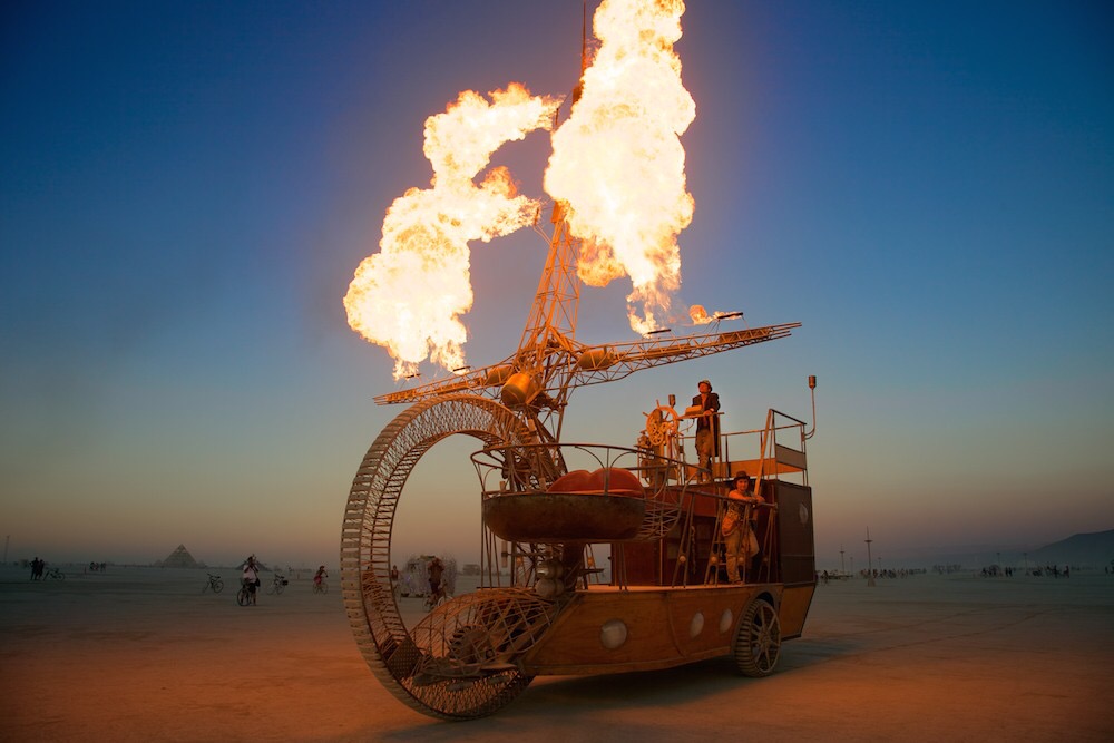 The Art Of Burning Man Exhibition And Book. FAD Magazine