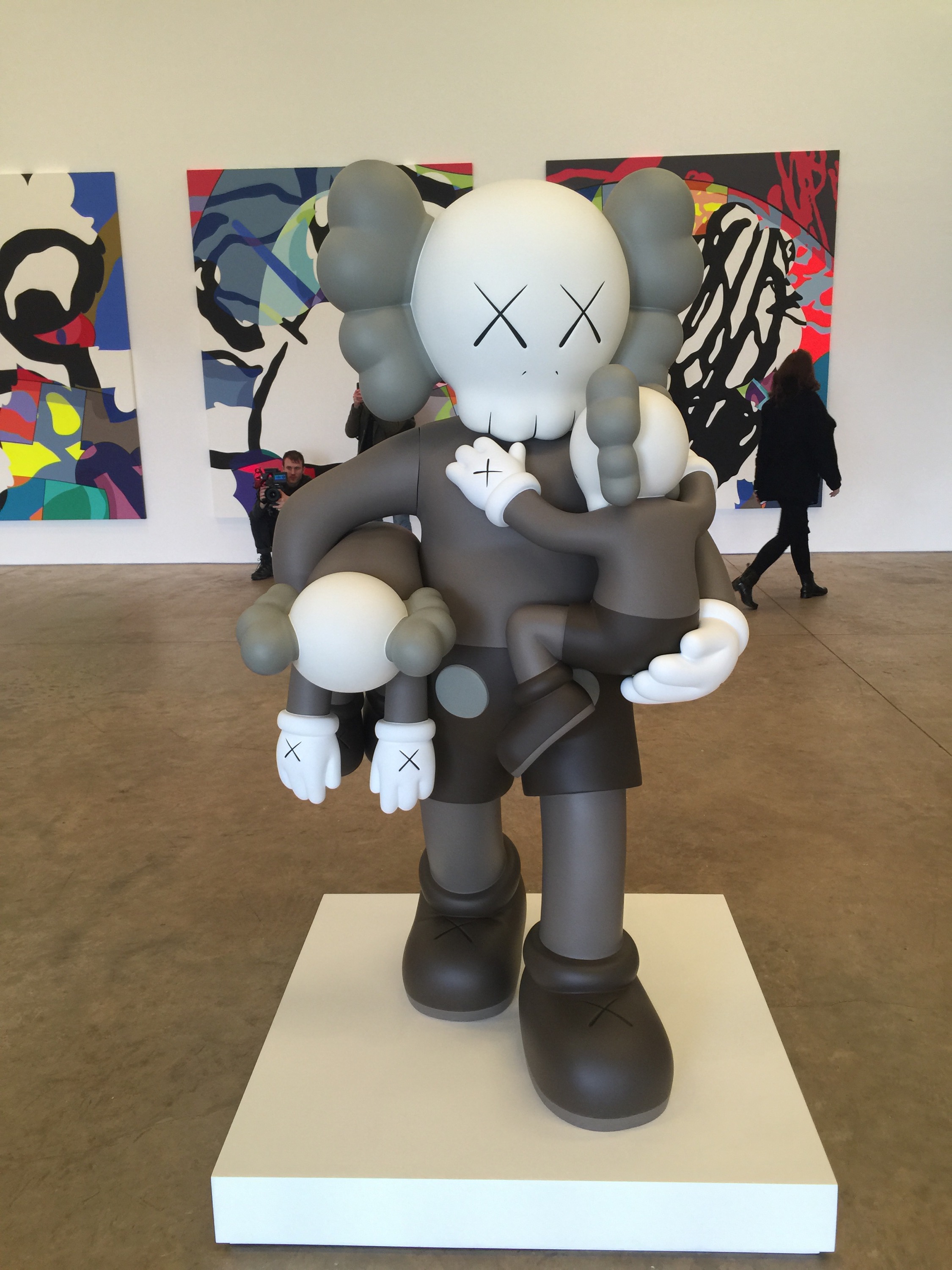 Kaws Big Shiny Toys In The Yorkshire