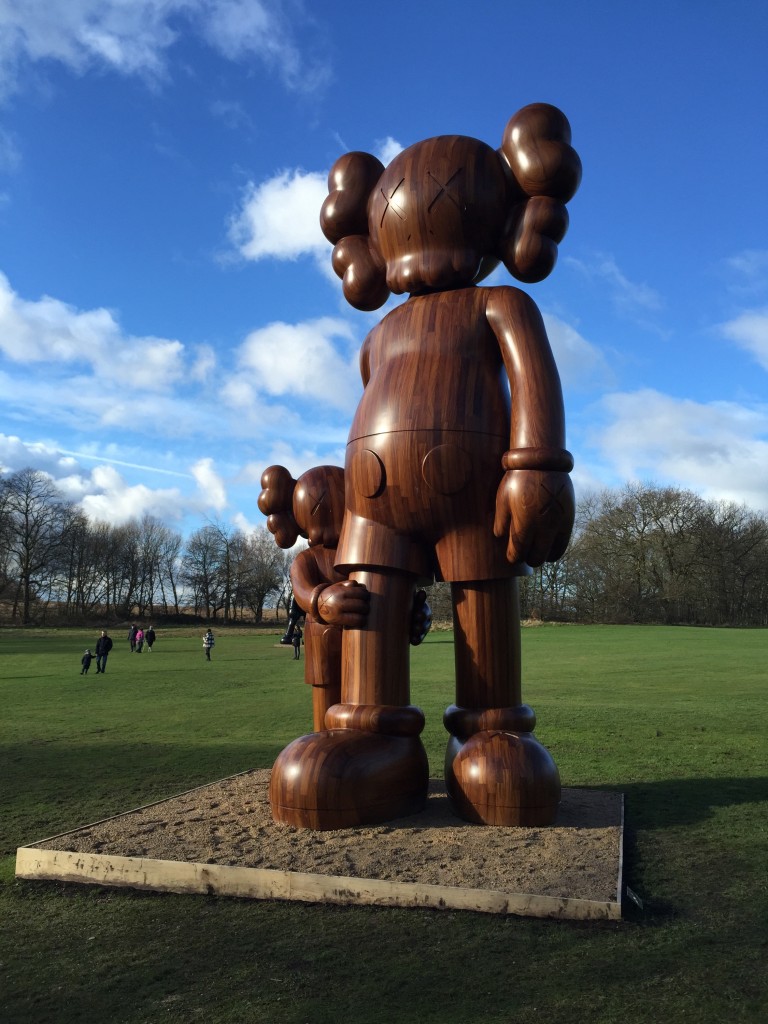 KAWS at Yorkshire Sculpture Park FAD Magazine 