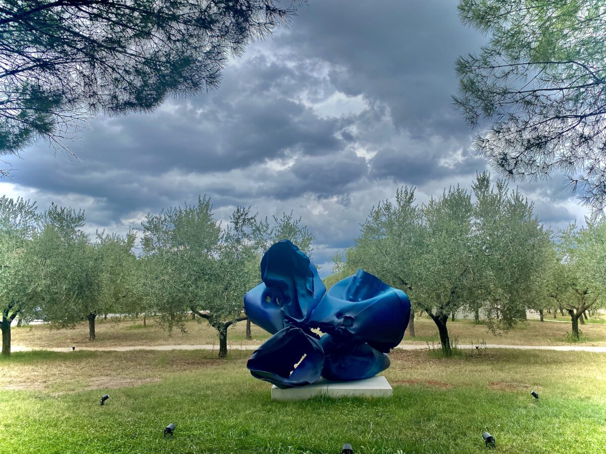 Artist Arne Quinze Talks to Lee Sharrock about his ‘Lupines’ Sculpture garden at the Meneghetti in Istria