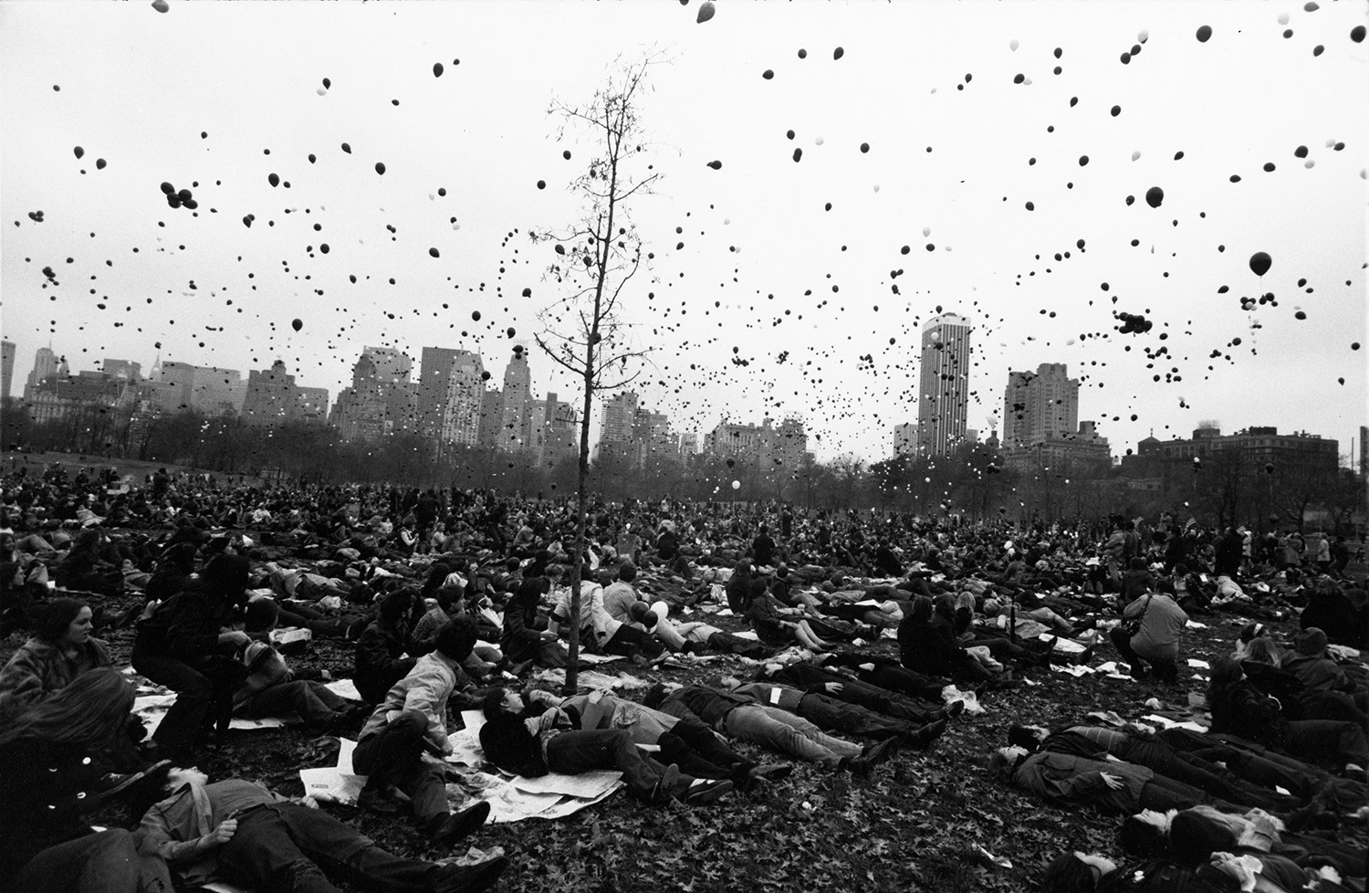 Peace Demonstration, Central Park by Garry Winogrand, 1970 © The Estate of Garry Winogrand