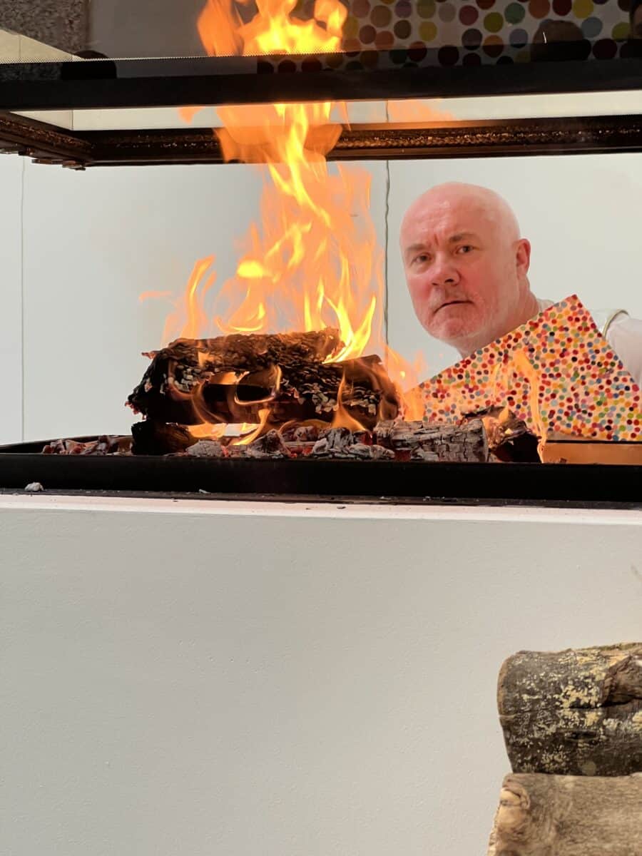 Damien Hirst burns The Currency
