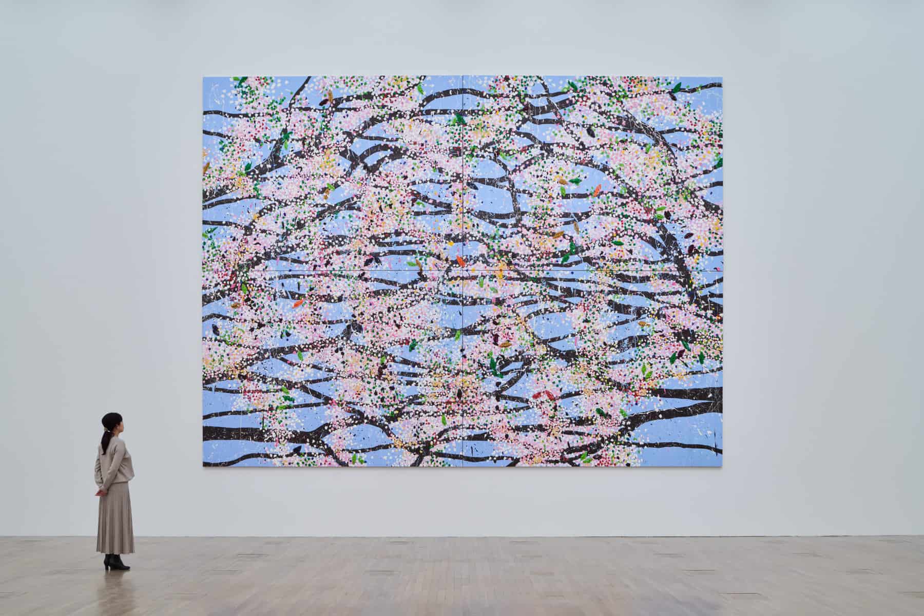 Damien Hirst Cherry Blossoms The Artist s First Major Solo Exhibition 