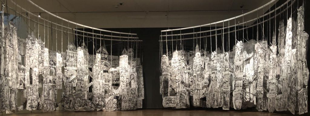 Installation view, The Memories of Stone, Aga Khan Museum, Toronto, 2019, Courtesy Kevork Mourad