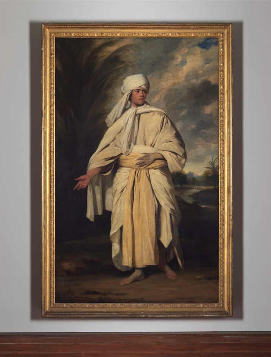 Government extends export bar for Portrait of Omai by Sir Joshua Reynolds.