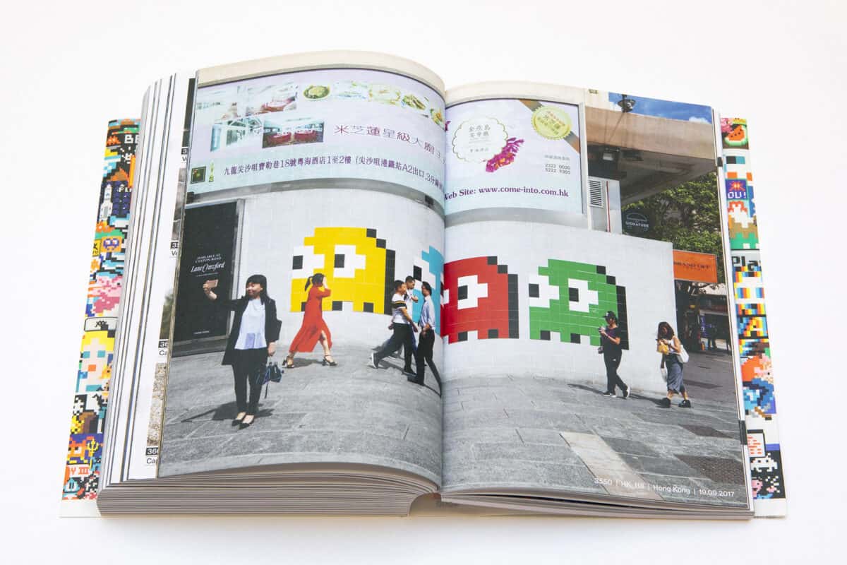 INVADER- 4000, Exhibition & Artist Book, a complete guide to the