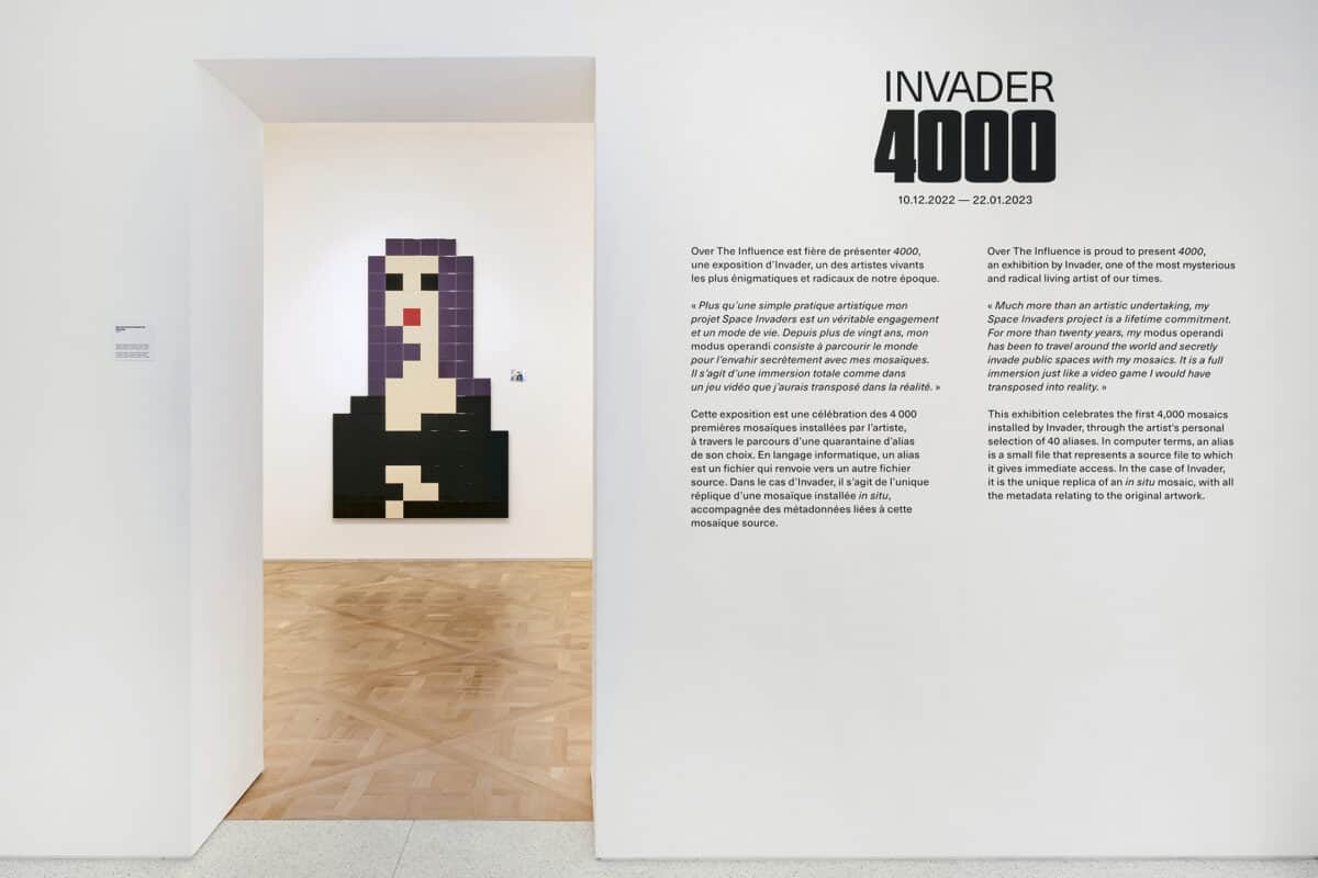 INVADER- 4000, Exhibition & Artist Book, a complete guide to the 