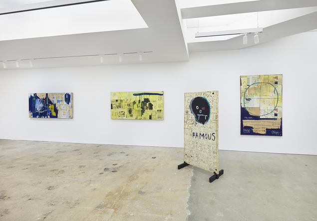 Installation view, Nahmad Contemporary. Photographs by Tom Powel Imaging, © Estate of Jean-Michel Basquiat. Licensed by Artestar, New York