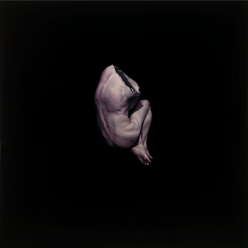 Jeremy Geddes, Fury 4, Oil on board, 45 x 45 cm