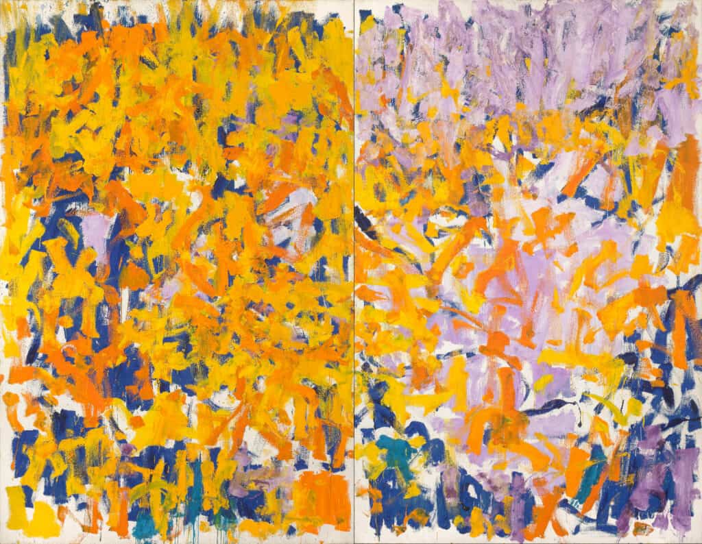 Joan Mitchell, Two Pianos, 1980