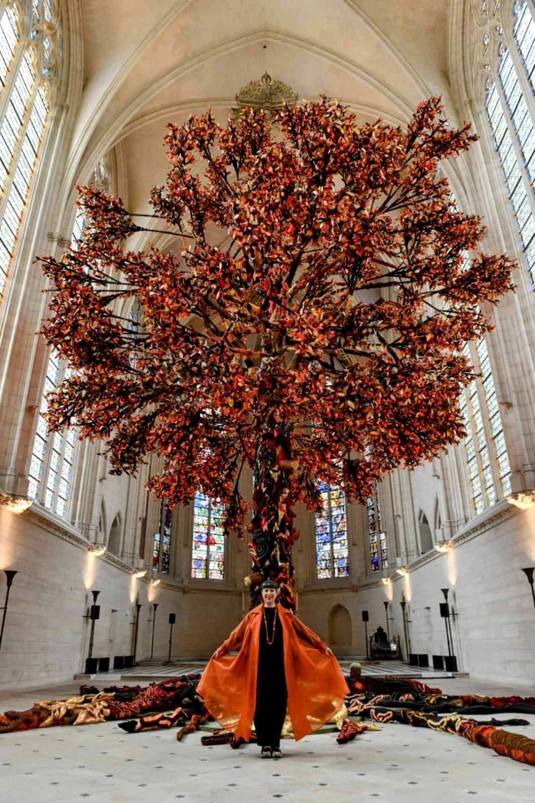 Joana Vasconcelos much anticipated “Tree of Life” is on view at
