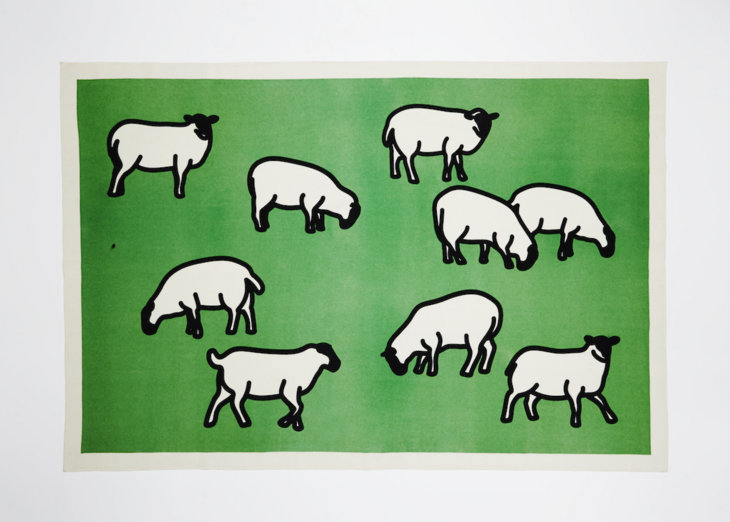 Julian Opie Sheep 2014