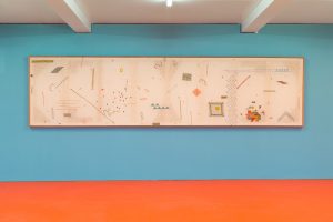 Katie Schwab Sampler 2016 Installation image from Together in a Room, Collective, Edinburgh photo: Tom Nolan