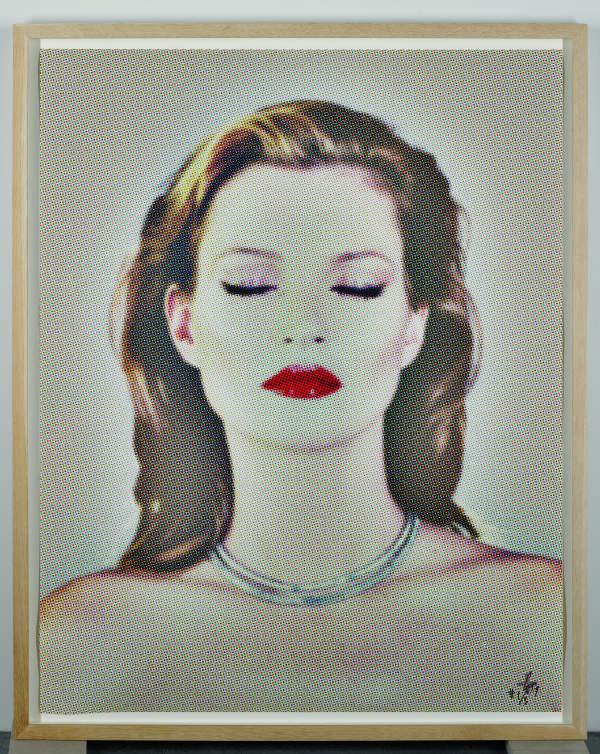 Kate Moss She's Light (Dots), 2013. Silkscreen. Edition of 3 + 3+1AP