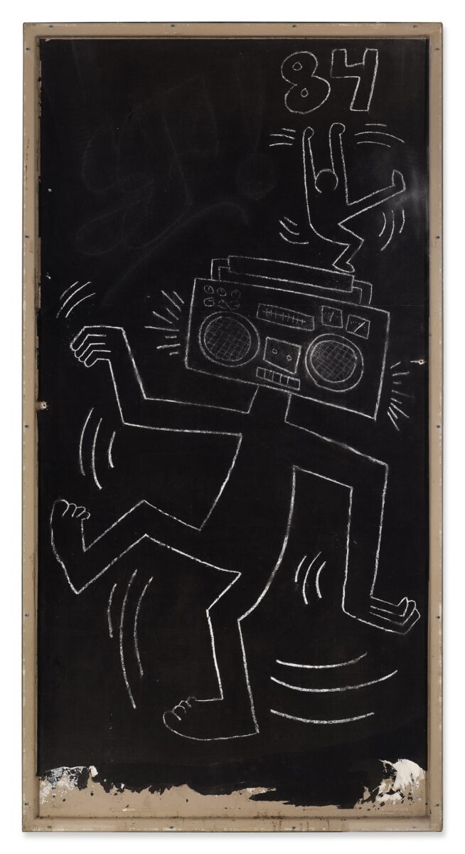 31 Subway Drawings by Keith Haring to be offered by Sotheby's