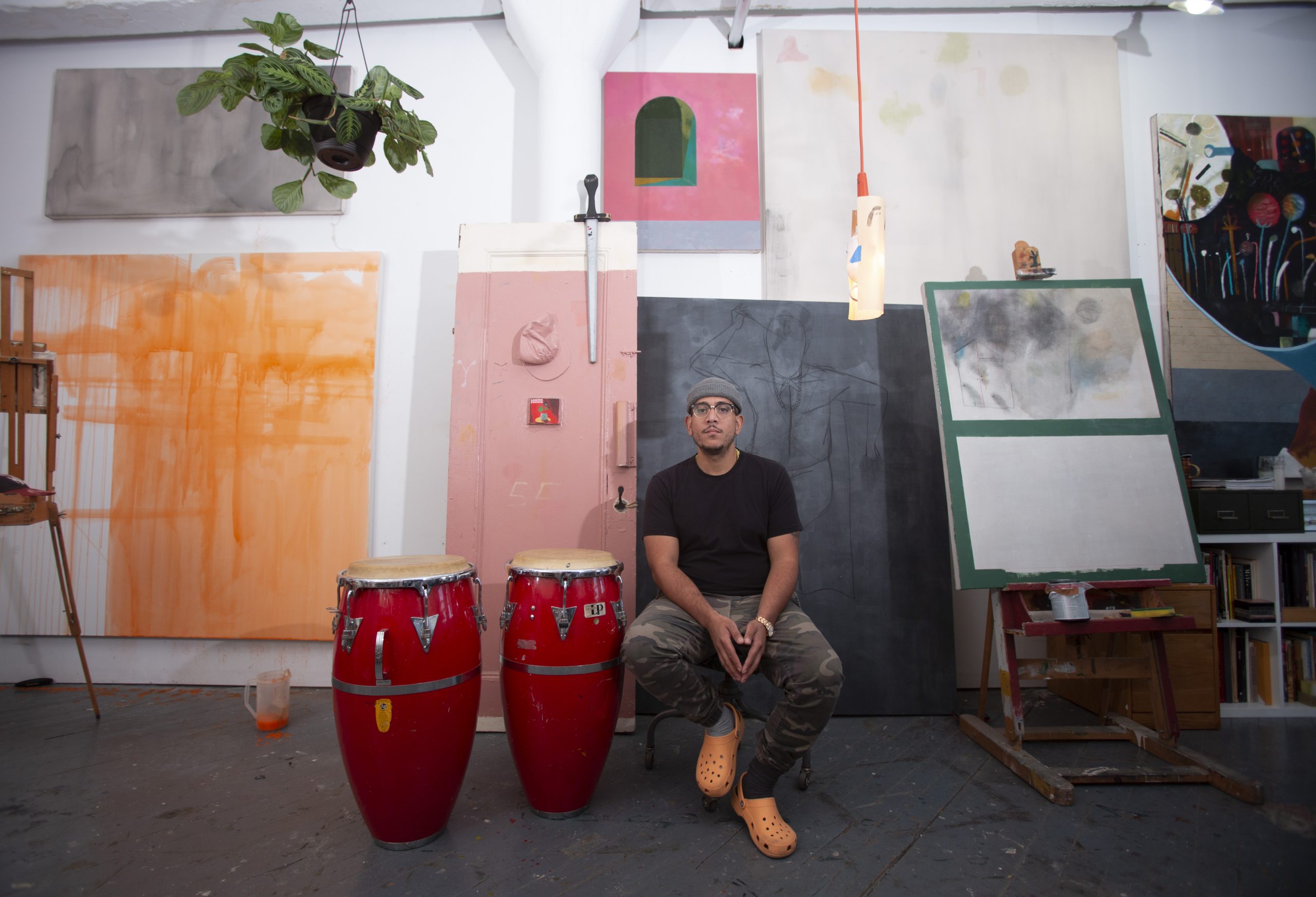 Kenny Rivero's new paintings poetically explore his “fear of death as a ...