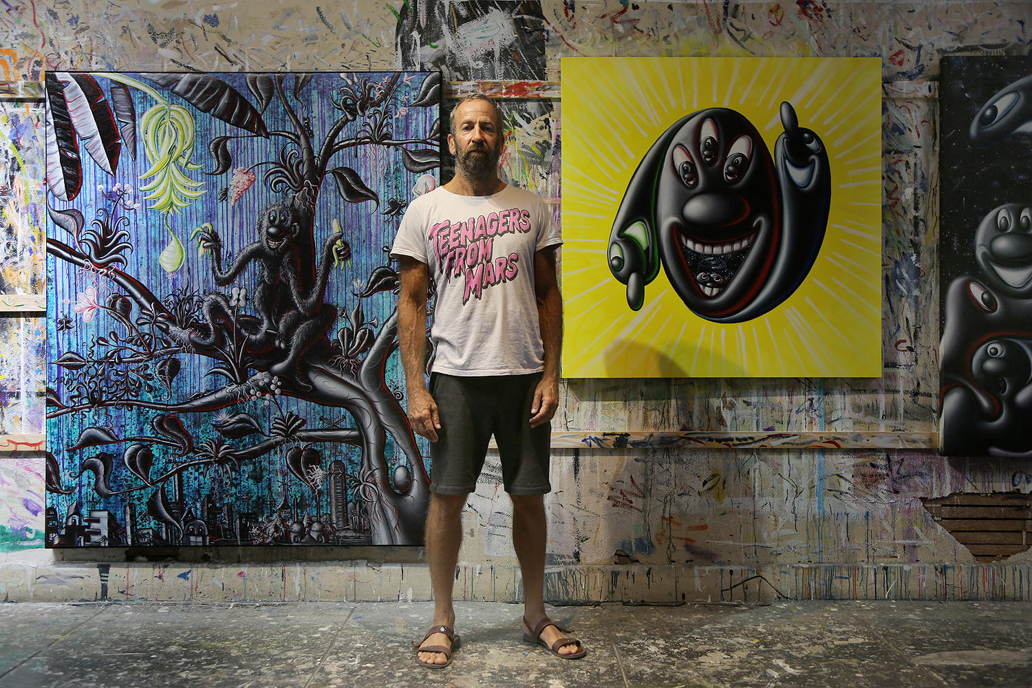 Kenny Scharf FAD MAGAZINE