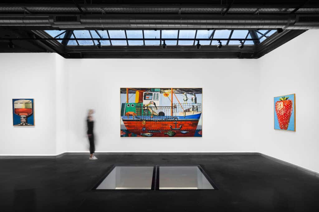Kristof Santy, La Grande Bouffe, Installation View, © Unit London