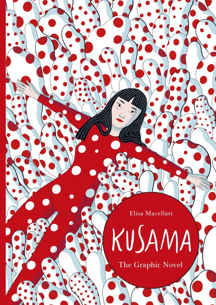 Kusama: A Graphic Biography, the first graphic novel on the world-wide cult artist, Yayoi Kusama, FAD MAGAZINE