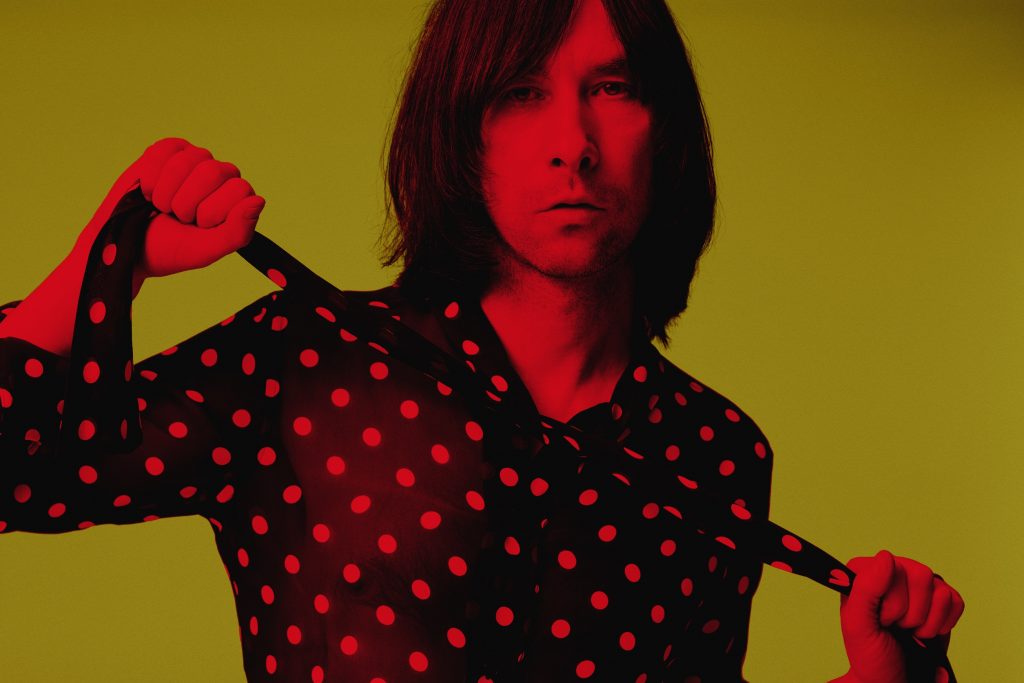 Lead singer of Primal Scream_ Bobby Gillespie 