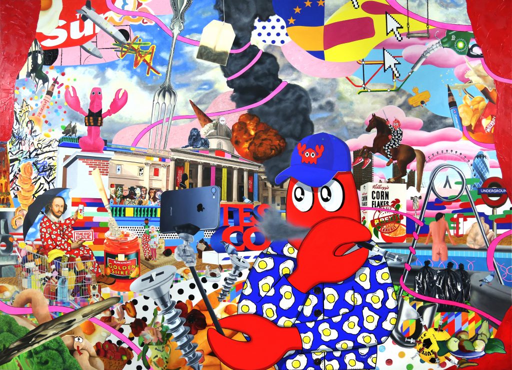 Philip Colbert “the godson of Andy Warhol” BIG exhibition of BIG ...