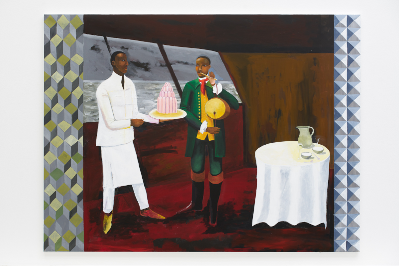Lubaina Himid Le Rodeur The Cabin 2017 painting