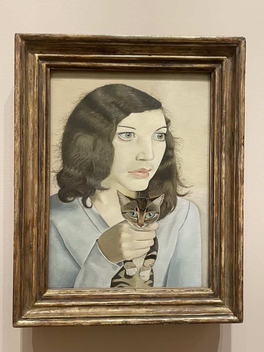 Lucian Freud ‘Girl with a Kitten’ (1947)